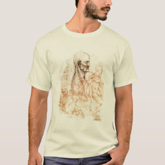 da Vinci Sketch -- Man and Horse T-Shirt