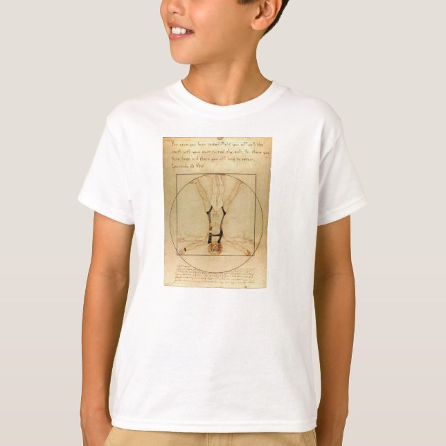 da Vinci Skydiving T-Shirt (Front)