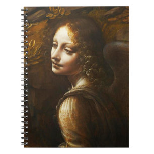 Da Vinci Virgin of the Rocks Angel Notebook