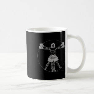 Da Vinci Vitruvian Man Muay Thai Mma Street Fight Coffee Mug