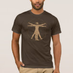 Da Vinci Vitruvian Man T-Shirt<br><div class="desc"></div>