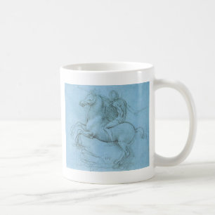 Da Vinci's Horse and Rider Coffee Mug