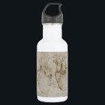 Da Vinci's Human Heart Anatomy Sketches 532 Ml Water Bottle<br><div class="desc">One of Leonardo da Vinci's studies of the human body</div>