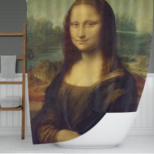 Da Vinci's The Mona Lisa Shower Curtain