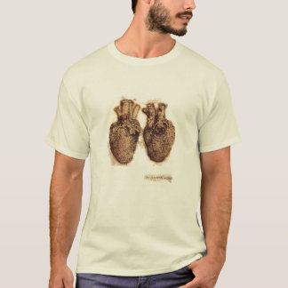 da Vinvi -- Heart Sketch T-Shirt