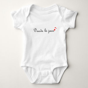 Daada ki jaan Desi Urdu Hindi Pakistani Baby Bodysuit