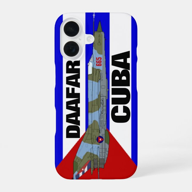 DAAFAR CUBA iPhone 16 CASE (Back)