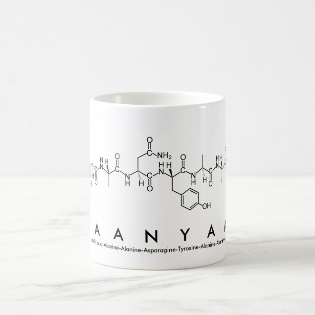 Daanyaal peptide name mug (Center)
