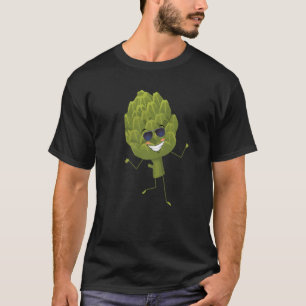 Dab Artichoke Dancing Dabbing Artichoke Vegetable T-Shirt