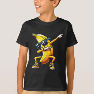 Dab Banana Dancing Dabbing Banana Fruit Meme 2 T-Shirt