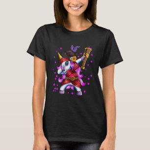 Dab Dabbing Unicorn Dancing Mythical Animal Dancin T-Shirt