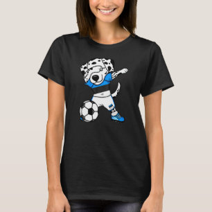 Dab Dalmatian Estonia Soccer Fans Jersey Estonian  T-Shirt