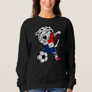 Dab Dalmatian Panama Soccer Fans Jersey Panamanian Sweatshirt