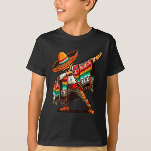 Dab Dance Dabbing Mexican Poncho Cinco De Mayo Men T-Shirt
