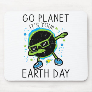 Dab Earth Solar Eclipse Go Planet Its Your Earth D Mouse Pad