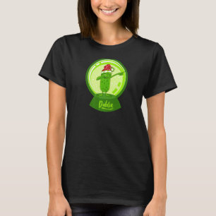 Dab Elf Goblin Snowball Snow Globe Dabbing Christm T-Shirt