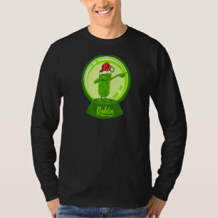 Dab Elf Goblin Snowball Snow Globe Dabbing Christm T-Shirt