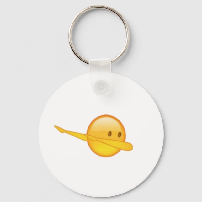 DAB emoji keychain (Front)