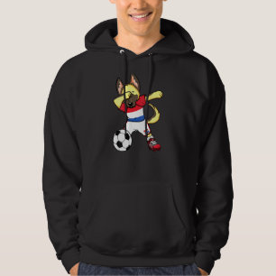 Dab German Shepherd Netherlands Soccer Fans Jersey Hoodie