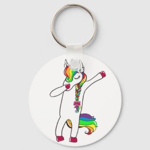 Dab licorne key ring
