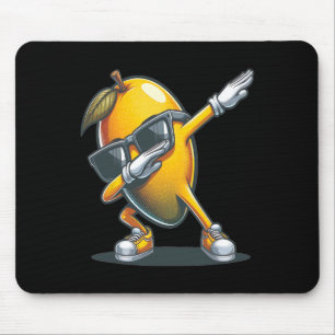 Dab Mango Dancing Dabbing Mango Fruit With Sungles Mouse Pad