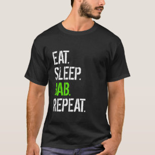 Dab Pose Eat Sleep Dab Repeat Funny Dabbing T-Shirt