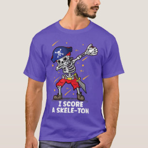 Dab Skeleton Dabbing Skeleton League Baseball Spor T-Shirt