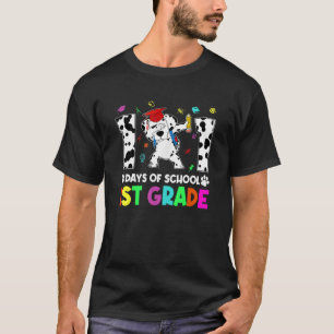 Dabbing 101 Days School 1st Grade Student Teacher T-Shirt