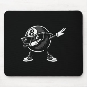 Dabbing 8 Ball Billiard Funny Ol Player Dab Dance  Mouse Pad