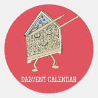 Dabbing Advent Calendar Funny Christian Religious