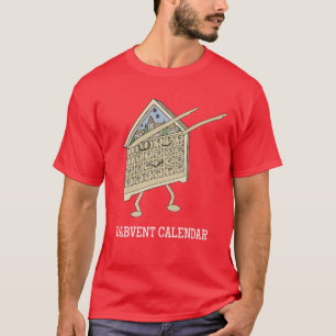 Dabbing Advent Calendar Funny Christian Religious T-Shirt