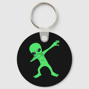 Dabbing Alien Halloween Fun Dab Boys Kids  Key Ring