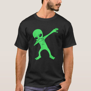 Dabbing Alien Halloween Funny Dab Boys Kids T Shir T-Shirt