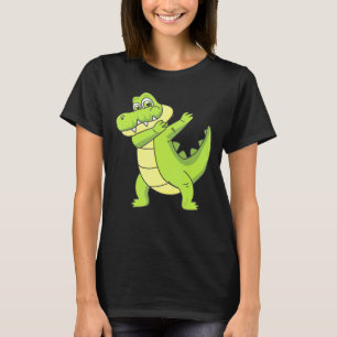 Dabbing Alligator Alligator Graphic T-Shirt