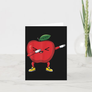 Dabbing Apple Picking Love Apple Picker Fruit Harv Card