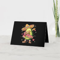 Dabbing Avocado Cinco De Mayo Funny Mexican Poncho