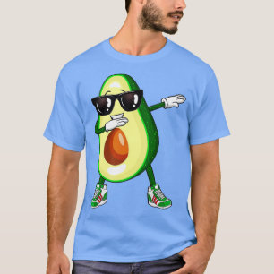 Dabbing Avocado Funny Vegan Food Lover Kids Wome T-Shirt
