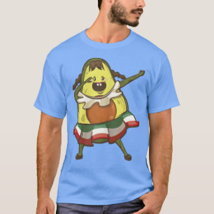 Dabbing Avocado Girl Cinco De Mayo  T-Shirt