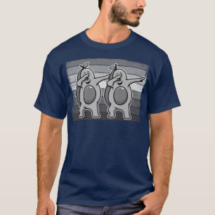 Dabbing Avocado, Vegan For Men Women, Funny Retro T-Shirt