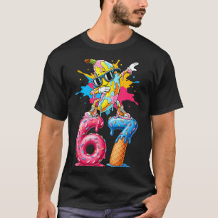 Dabbing Banana 67 Ice Cream Drip Funny Six Seven M T-Shirt