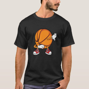 Dabbing Basketball  Basketball Player Coach Sports T-Shirt