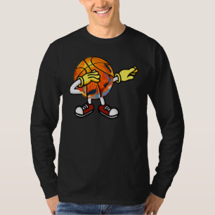 Dabbing Basketball Player Funny For Women Men Kid T-Shirt