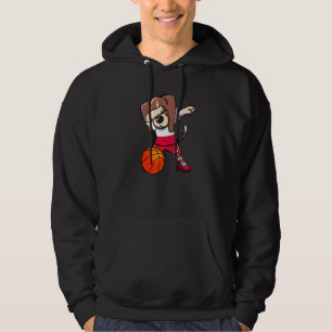Dabbing Beagle Dog Poland Jersey Polish Basketball Hoodie