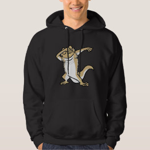 Dabbing Bearded Dragon Dab Dance Animal Hoodie