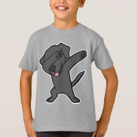Dabbing Black Lab Retriever Hip Hop Dance Dog Dab