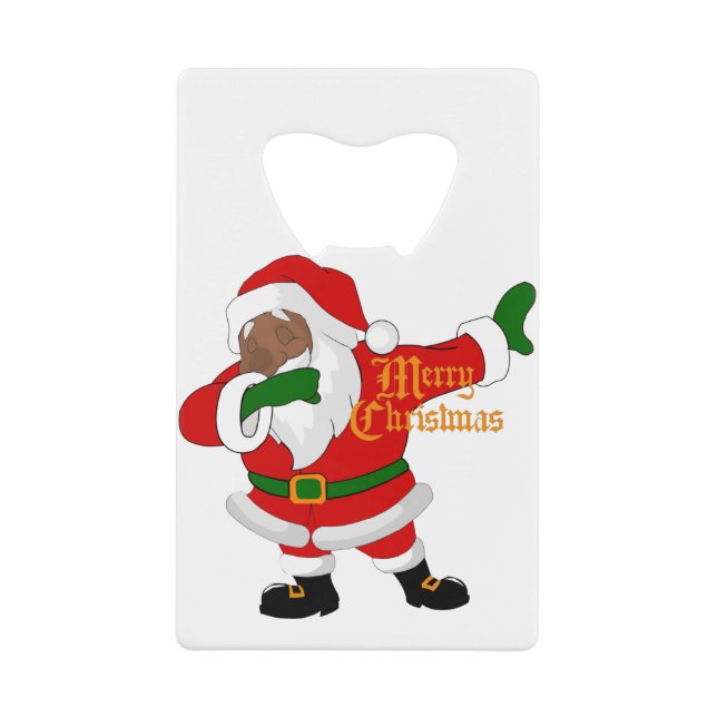 dabbing black santa claus (Front)