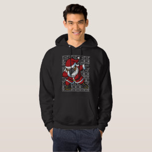 Dabbing Black Santa Dab Ugly Christmas Sweater