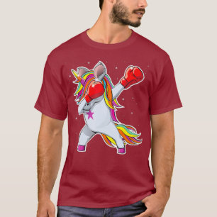 Dabbing Boing Unicorn Girl Squad Rules T-Shirt