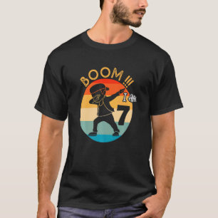 Dabbing Boy 7th Birthday Outfit 7 Seven Years Old  T-Shirt