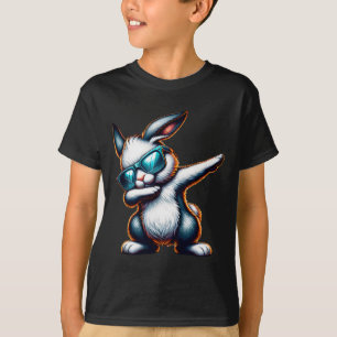 Dabbing Bunny Funny Easter Bunny  T-Shirt